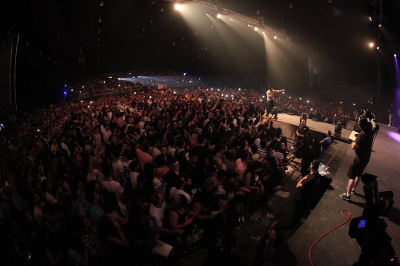 Tamer Hosny at Beirut Holidays